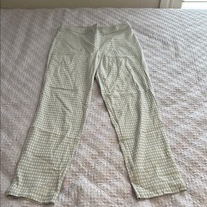 Investments Gray Patterned Trousers